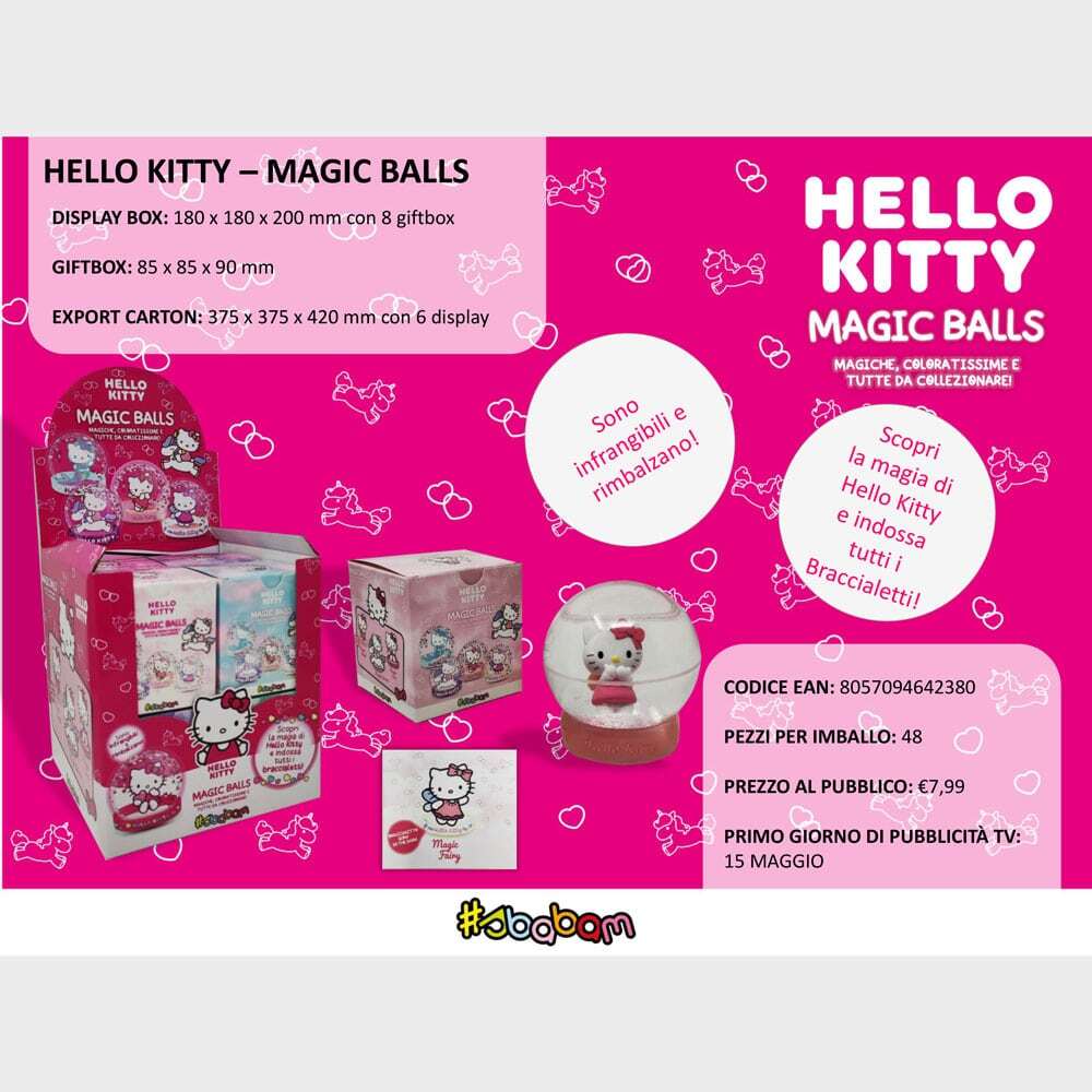 Hello Kitty - Magic Ball - (8 pz.)