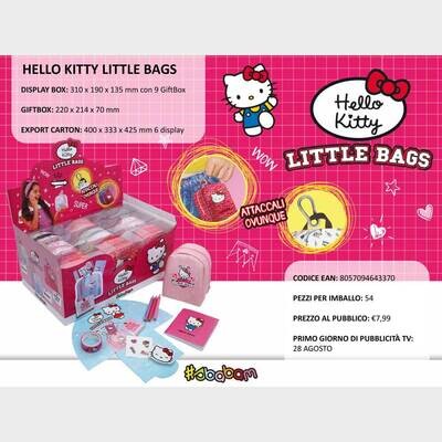 Hello Kitty - Little Bags - (9 pz.)