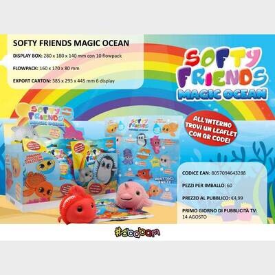 Softy Friends - Magic Ocean - (10 pz.)