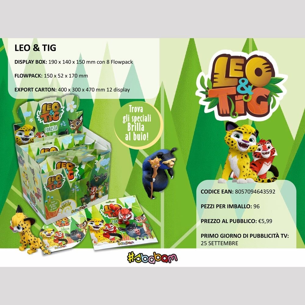 Leo & Tig (8 pz.)