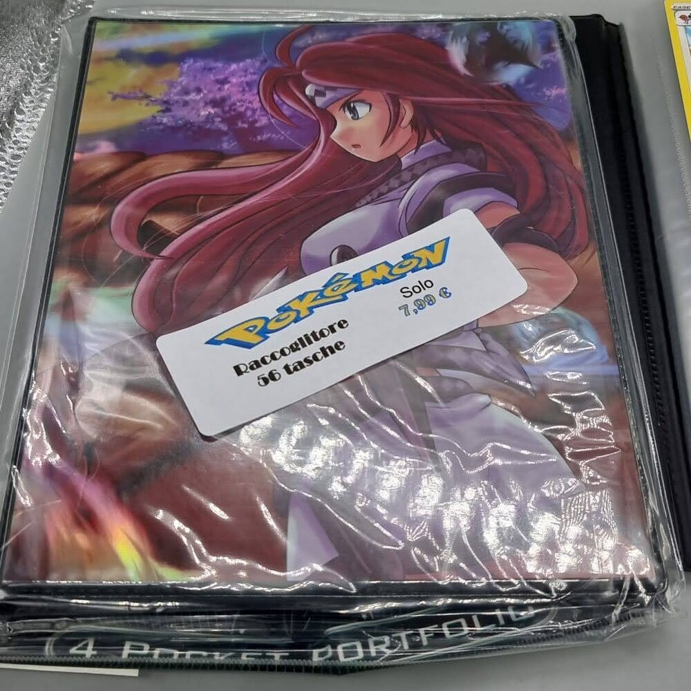 Raccoglitori Pokemon - 56 tasche - (6 pz.)