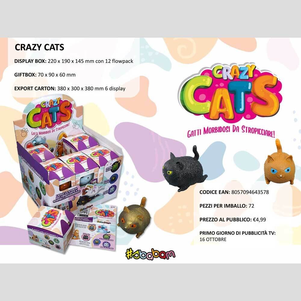 Crazy Cats - (12 pz.)