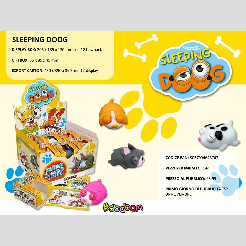 Sleeping Doog - (12 pz.)
