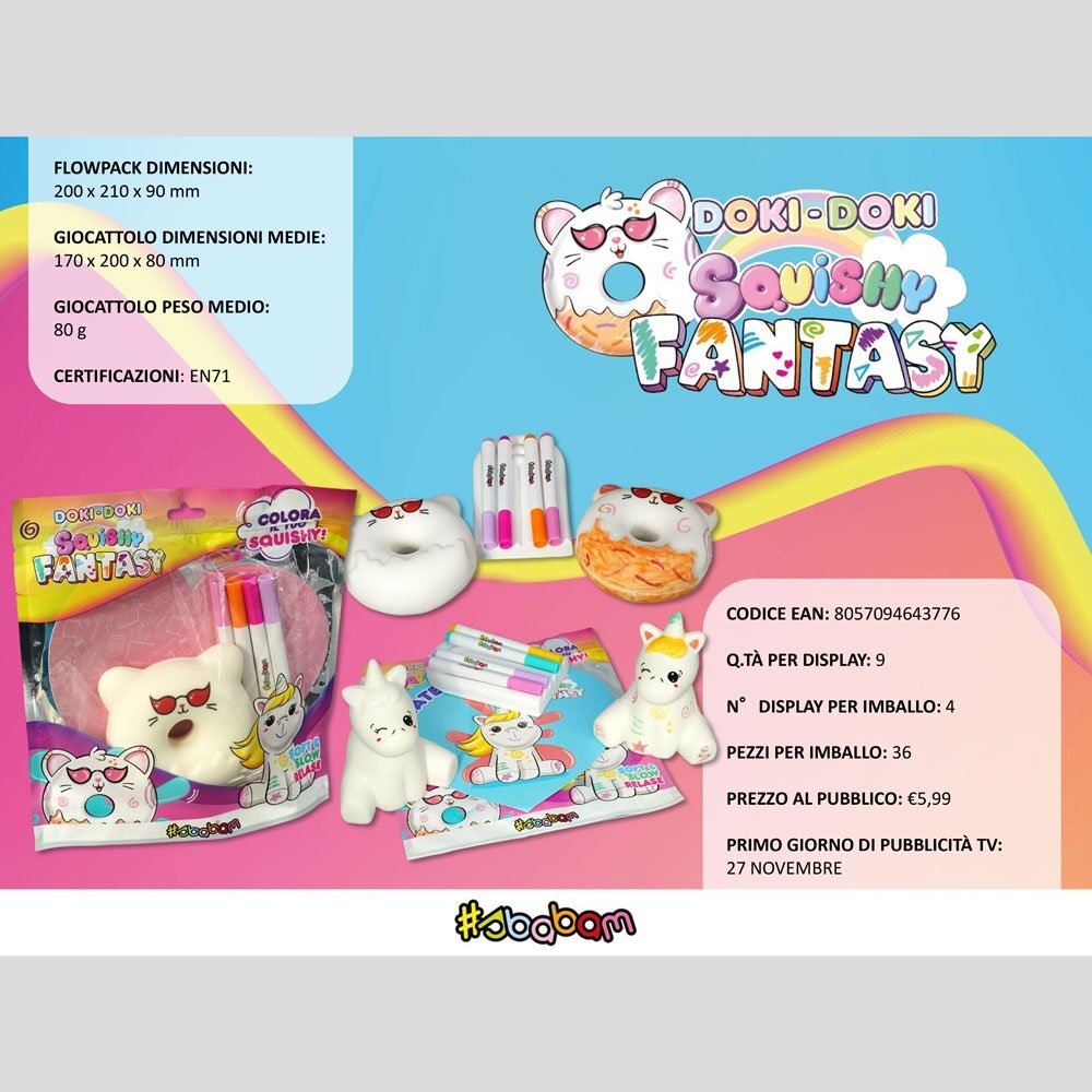 Doki Doki - Squishy Fantasy - (14 pz.)