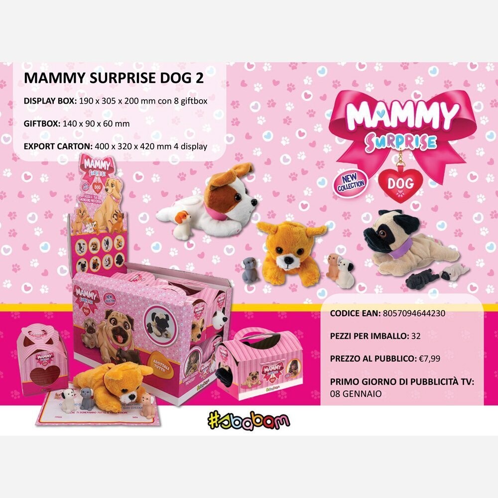 Mammy Surprise Dog - (8 pz.)