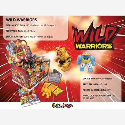Wild Warriors - (12 pz.)