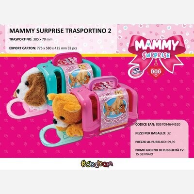 Mammy Surprise Dog Trasportino - (6 pz.)