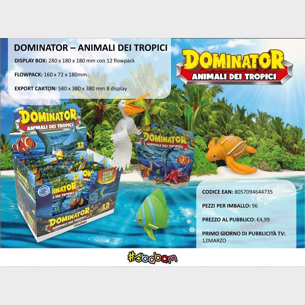 Dominator - Animali dei Tropici - (12 pz.)