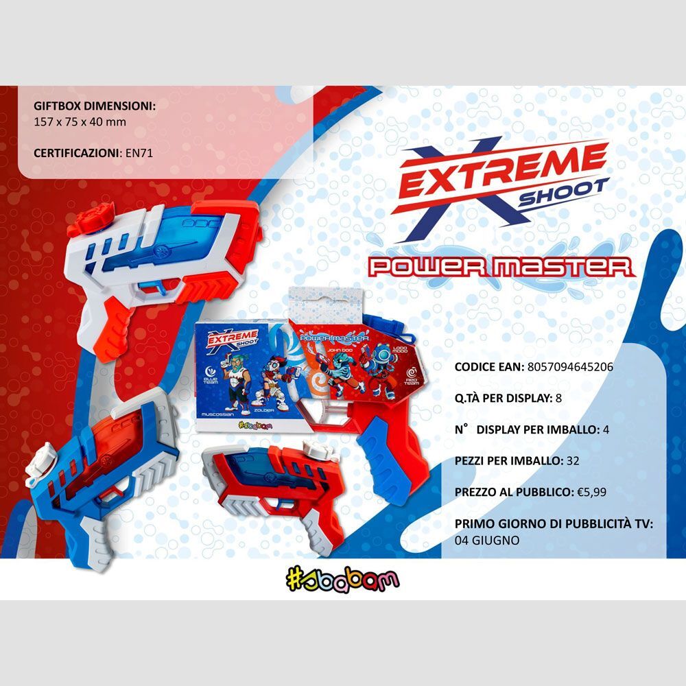 Extreme Shoot - Power Master (8 pz.)