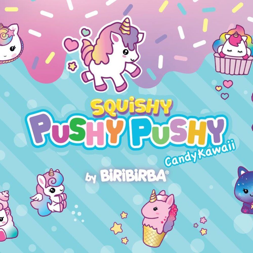 Squishy Pushy Pushy CandyKawaii - (10 pz.)
