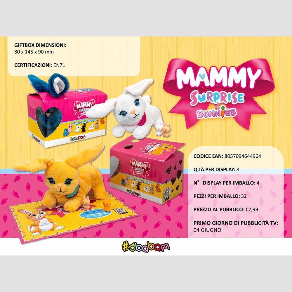 Mammy Surprise Bunnies - (8 pz.)