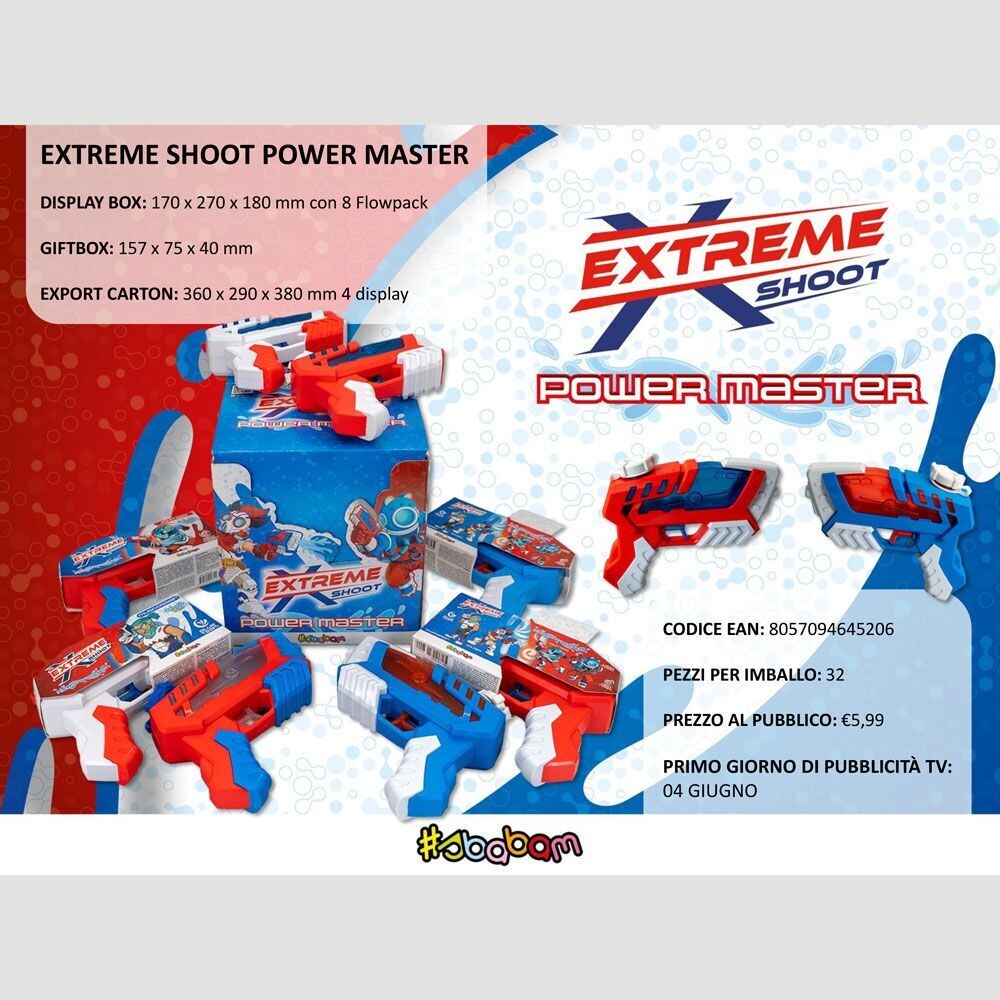 Extreme Shoot - Power Master (8 pz.)