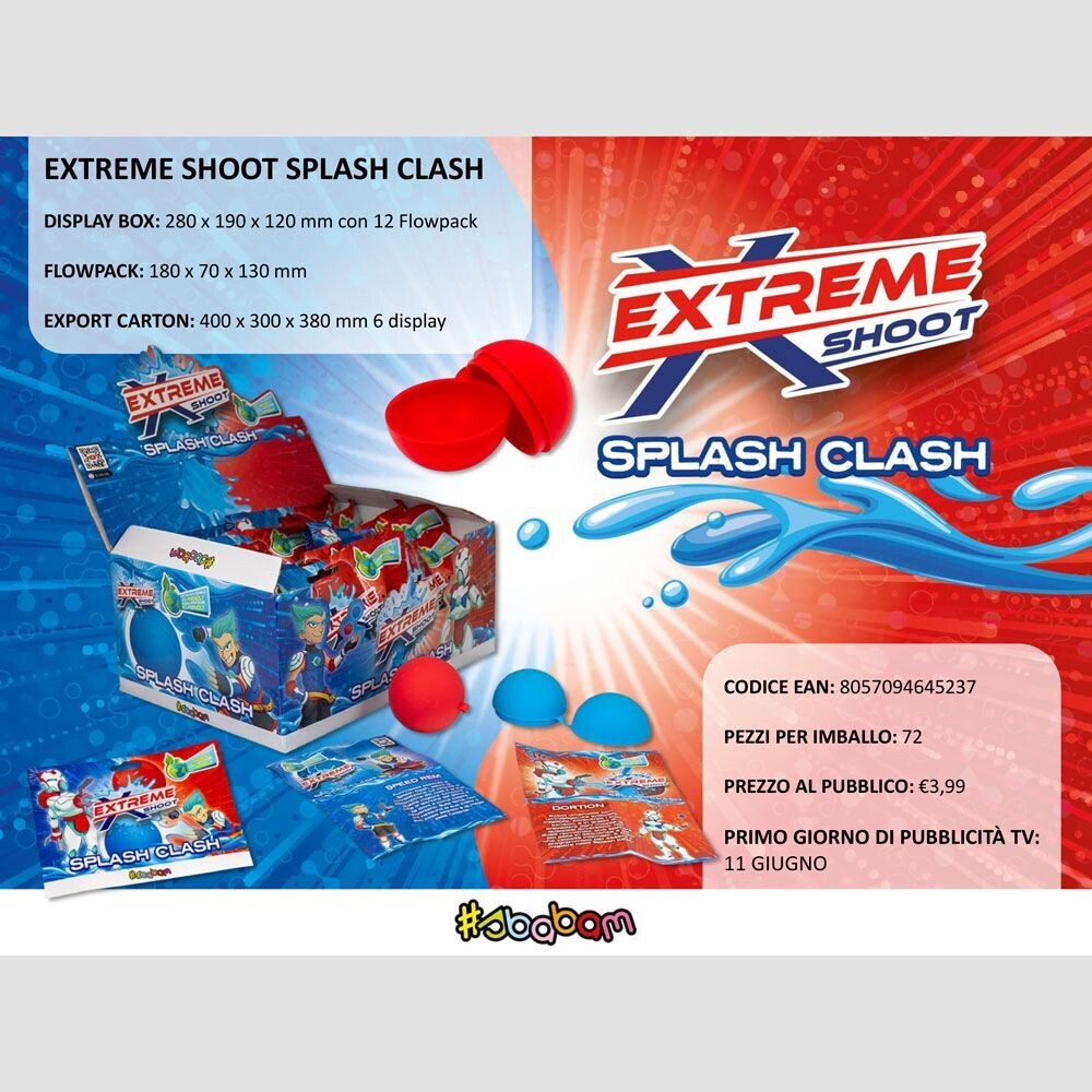 Extreme Shoot - Splash Clash (12 pz.)