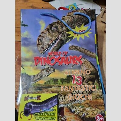 Shopper World of Dinosaurs con 13 regali - (5 pezzi)