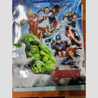 Shopper Avengers con 9 regali - (5 pezzi)