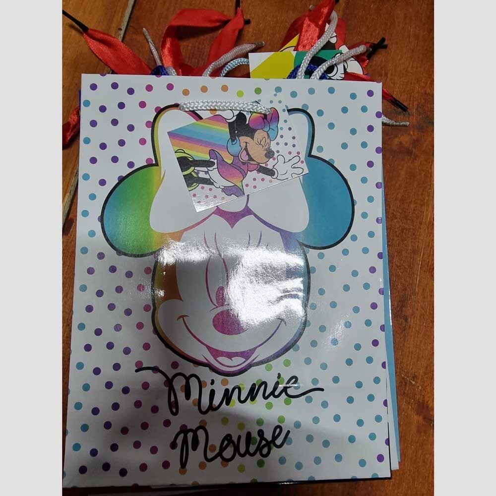 Shopper Minnie con 6 regali - (5 pezzi)