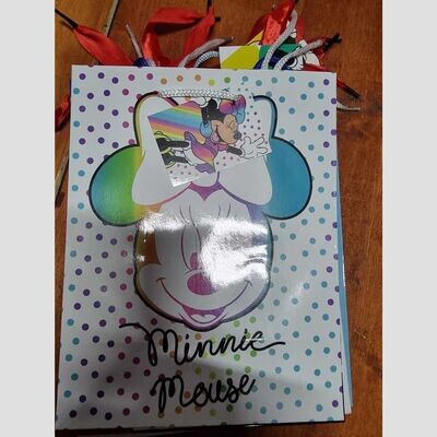 Shopper Minnie con 6 regali - (5 pezzi)