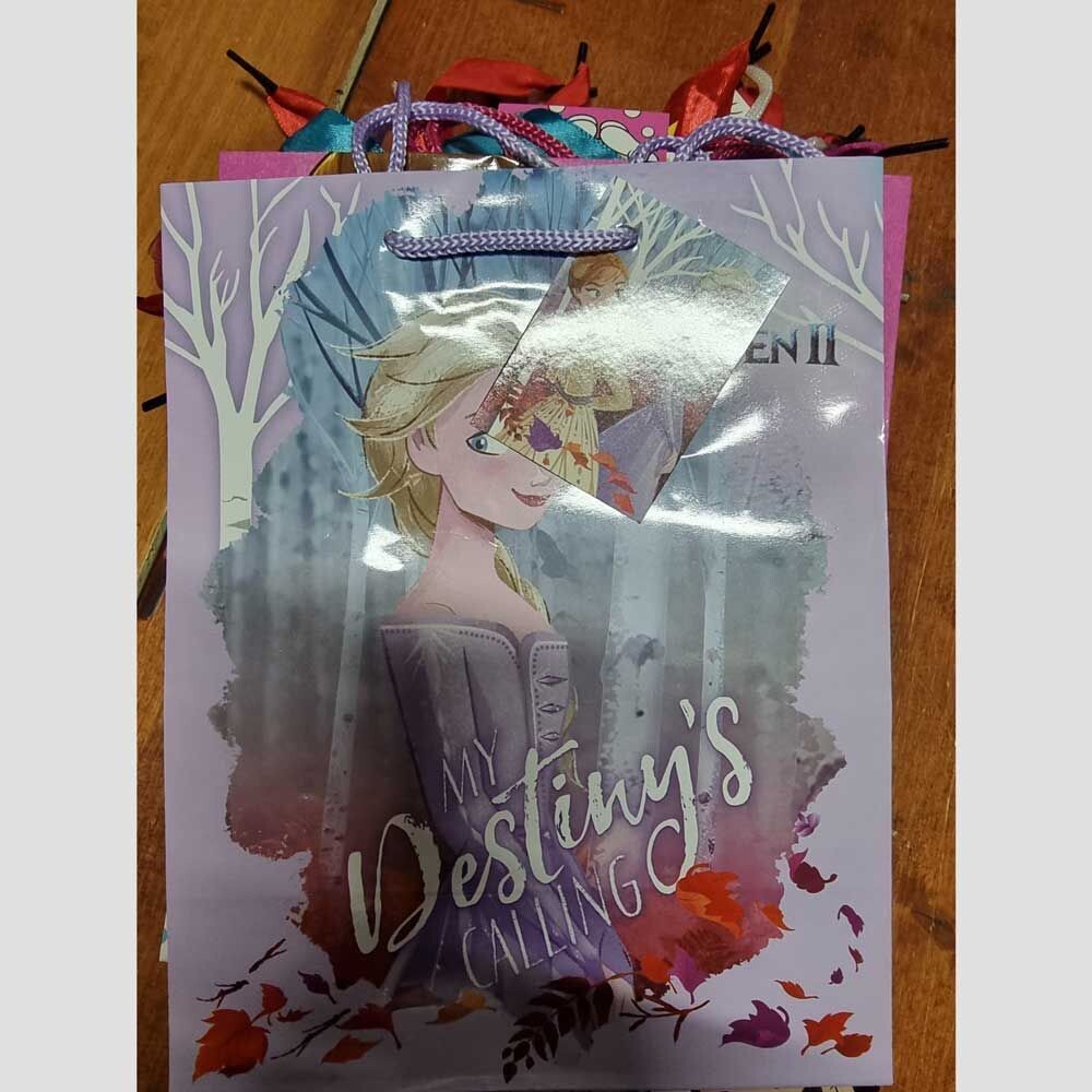 Shopper Frozen con 6 regali - (5 pezzi)