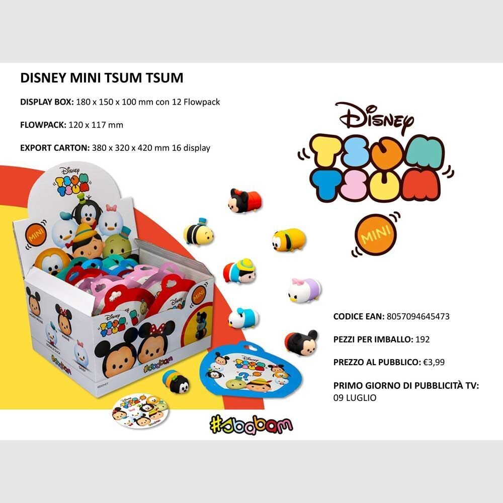 Disney mini tsum tsum - I.D.E.A. ingrosso per Edicole
