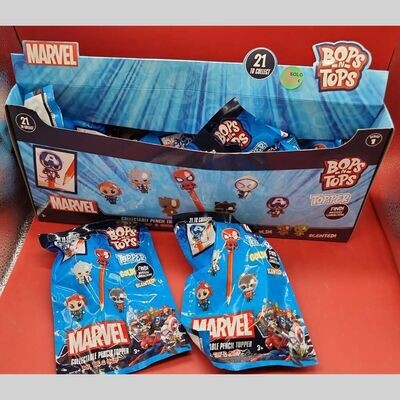 Bops-n-Tops - Marvel - (12 pz.)