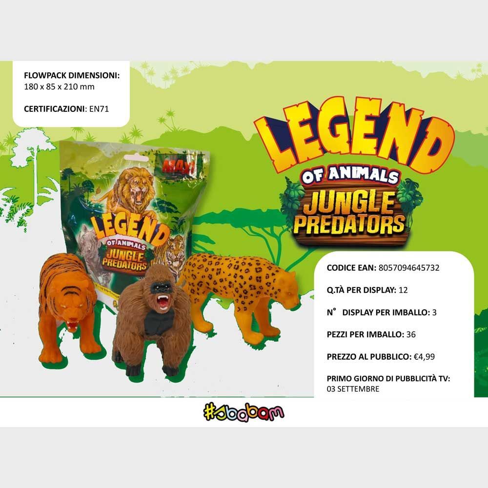 Legend Of Animals - Jungle Predators (12 pz)