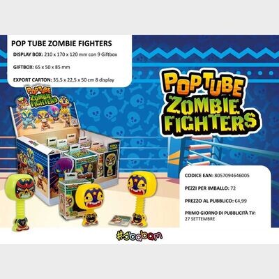 Pop Tube Zombie Fighters (9 pz)