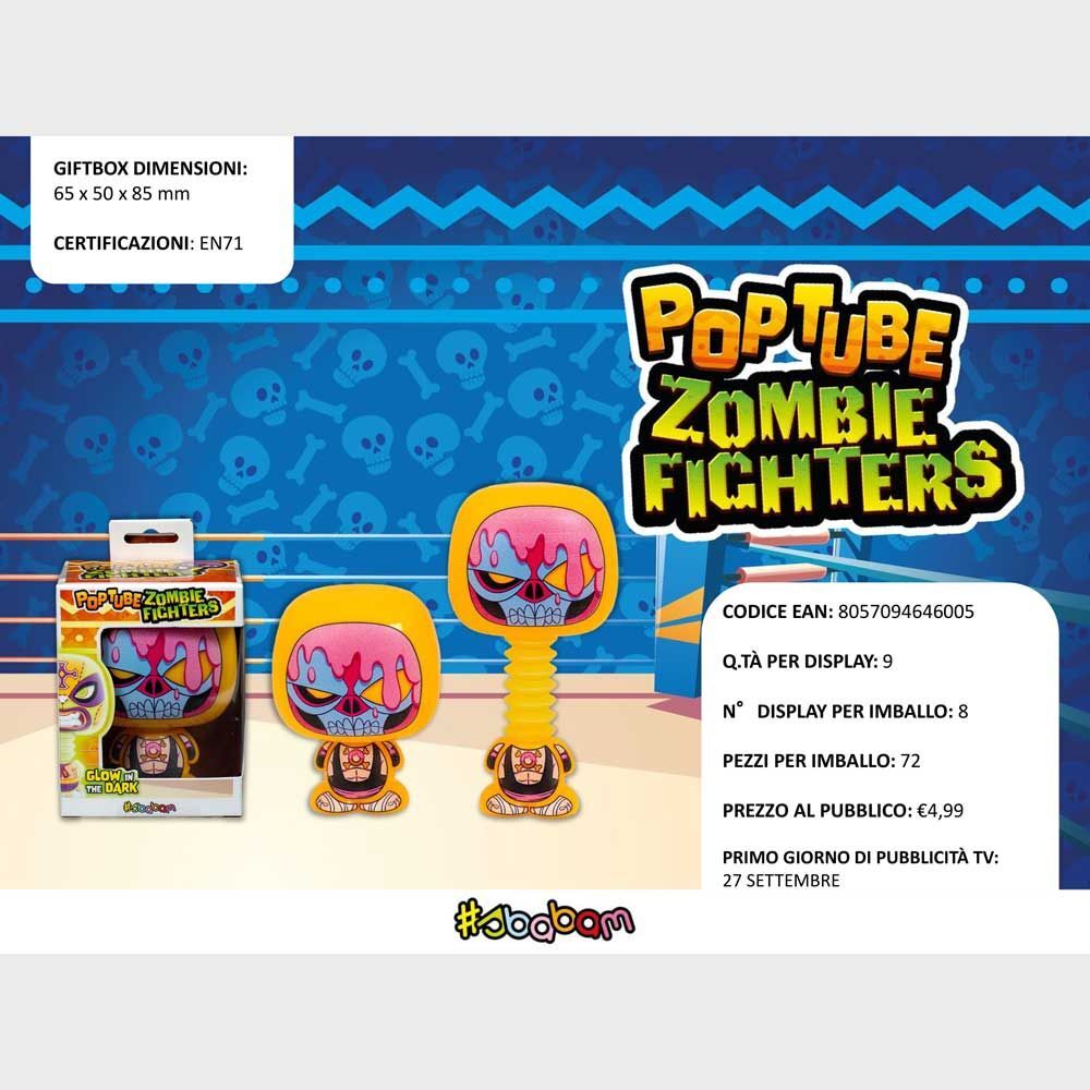 Pop Tube Zombie Fighters (9 pz)