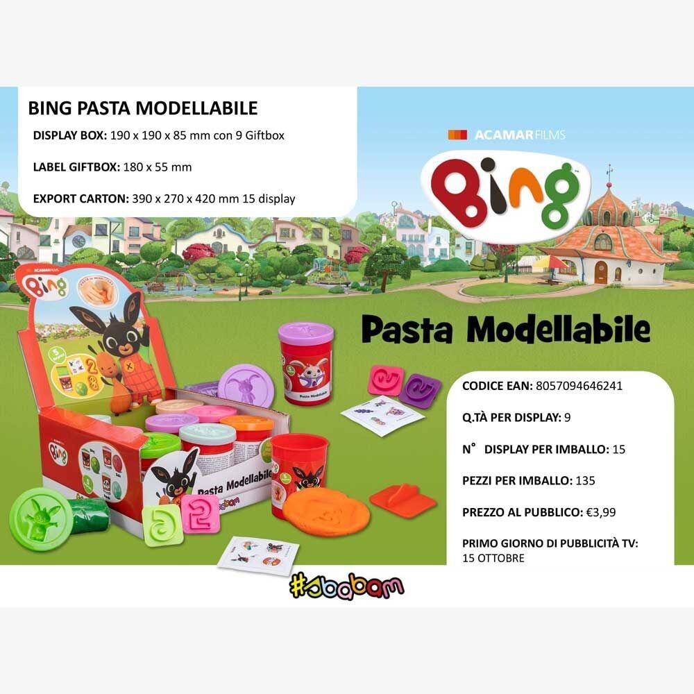 Bing pasta modellabile (9 pz)