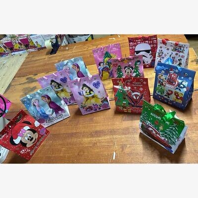 Shopper di Natale Assortiti con 6 regali - (20 pezzi)