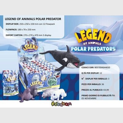 Legend of Animals - Polar Predator (12 pz.)