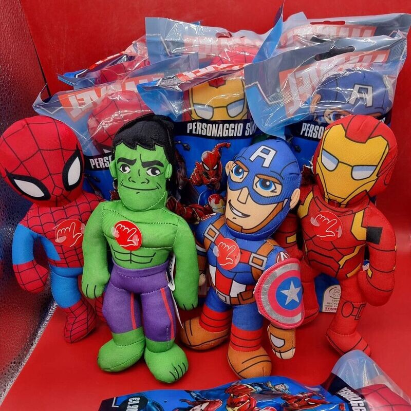 MARVEL SQUISHY - Personaggi Sonori (6 pz.)