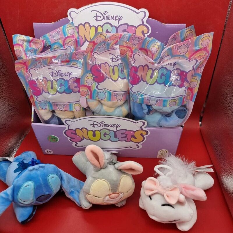 DISNEY SNUGLETS - mini peluches assortiti (6 pz.)