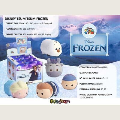 Disney Tsum Tsum Frozen - (9 pz.)