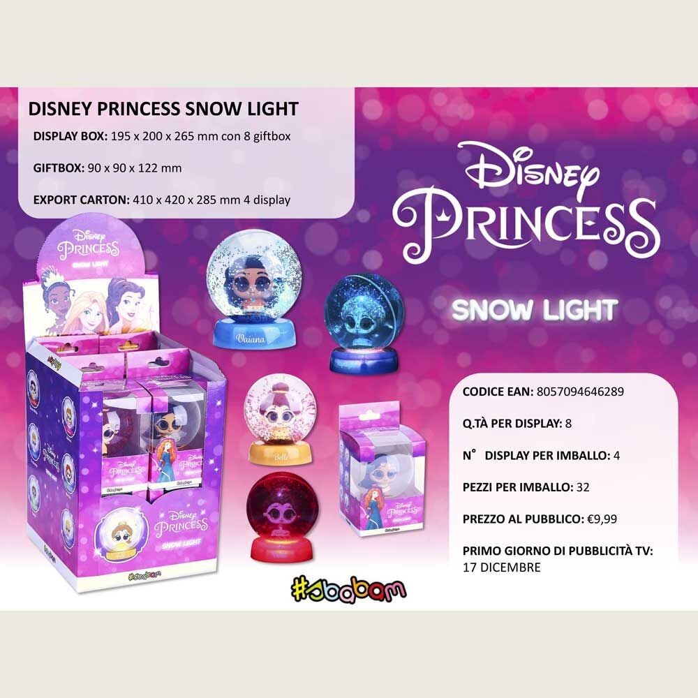 Disney Princess Snow Light - (8 pz.)