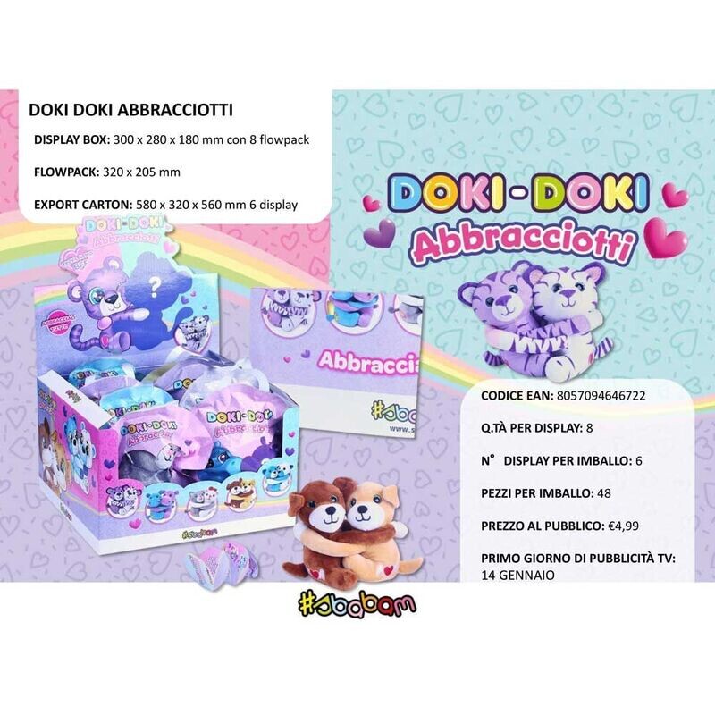 Doki Doki Abbracciotti - (8 pz.) Doki Doki Abbracciotti - (8 pz.)