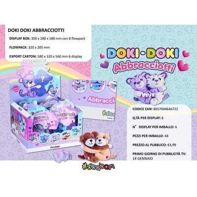 Doki Doki Abbracciotti - (8 pz.)