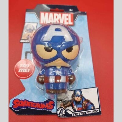 Marvel Squeichums Captain America - (1 pz.) Marvel Squeichums Captain America - (1 pz.)