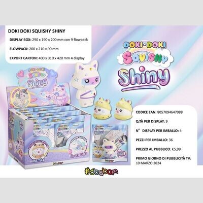 Doki Doki Squishy Shiny (9 pz.)