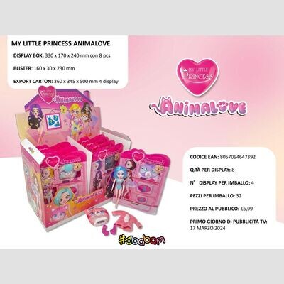 My Little Princess Animalove (8 pz.)