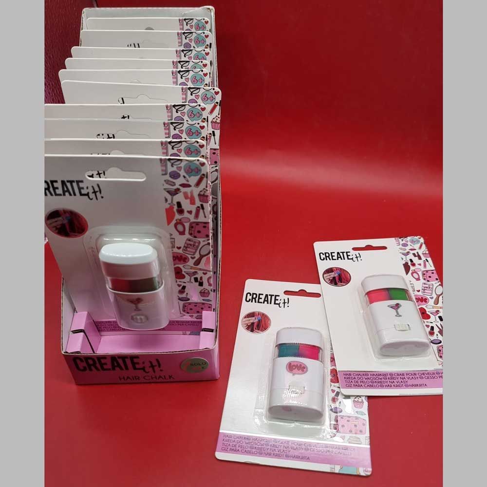 Hair Chalk Sticks CREATEit! - (12 pz.)