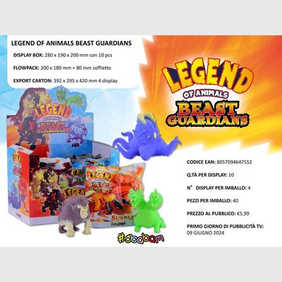 Legend of Animals - Beast Guardians - (10 pz.)