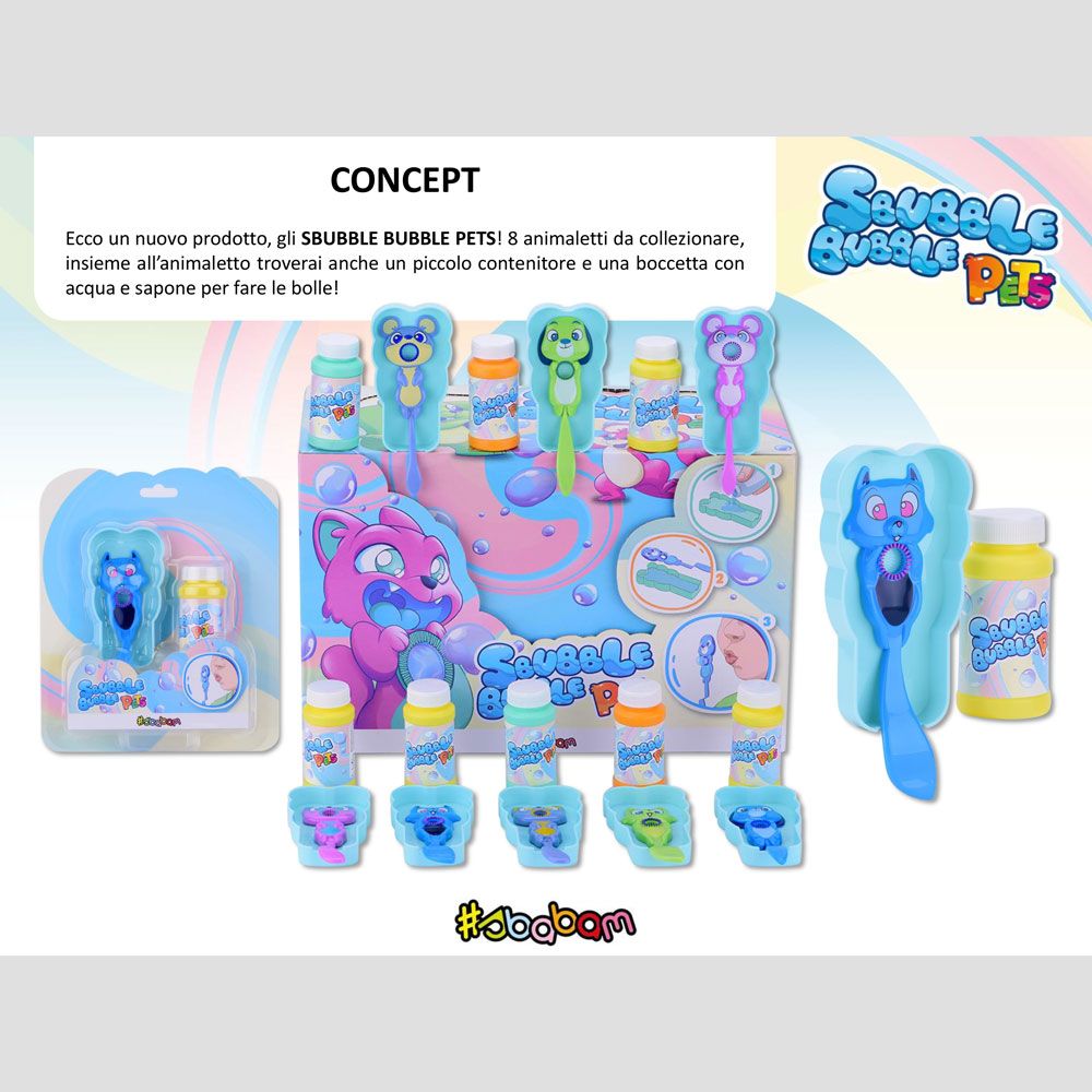 Sbubble Bubble Pets - (8 pz.)