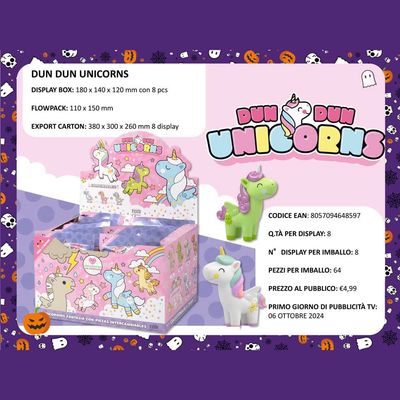 Dun Dun Unicorns - (8pz)