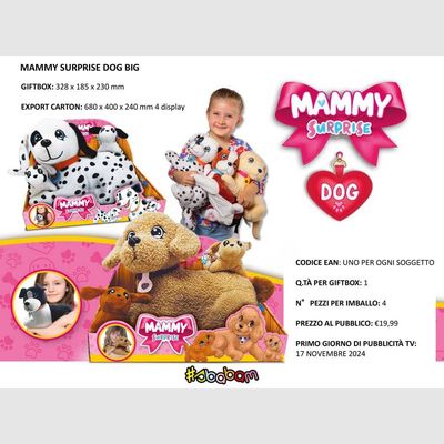 Mammy Surprice Dog Big - (4pz)