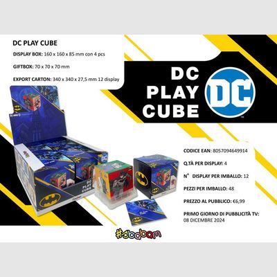 DC Play Cube - (4pz)