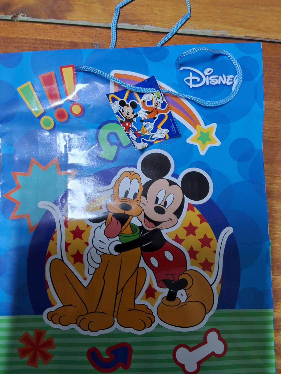 Shopper  Topolino con 9 regali - (5 pezzi)