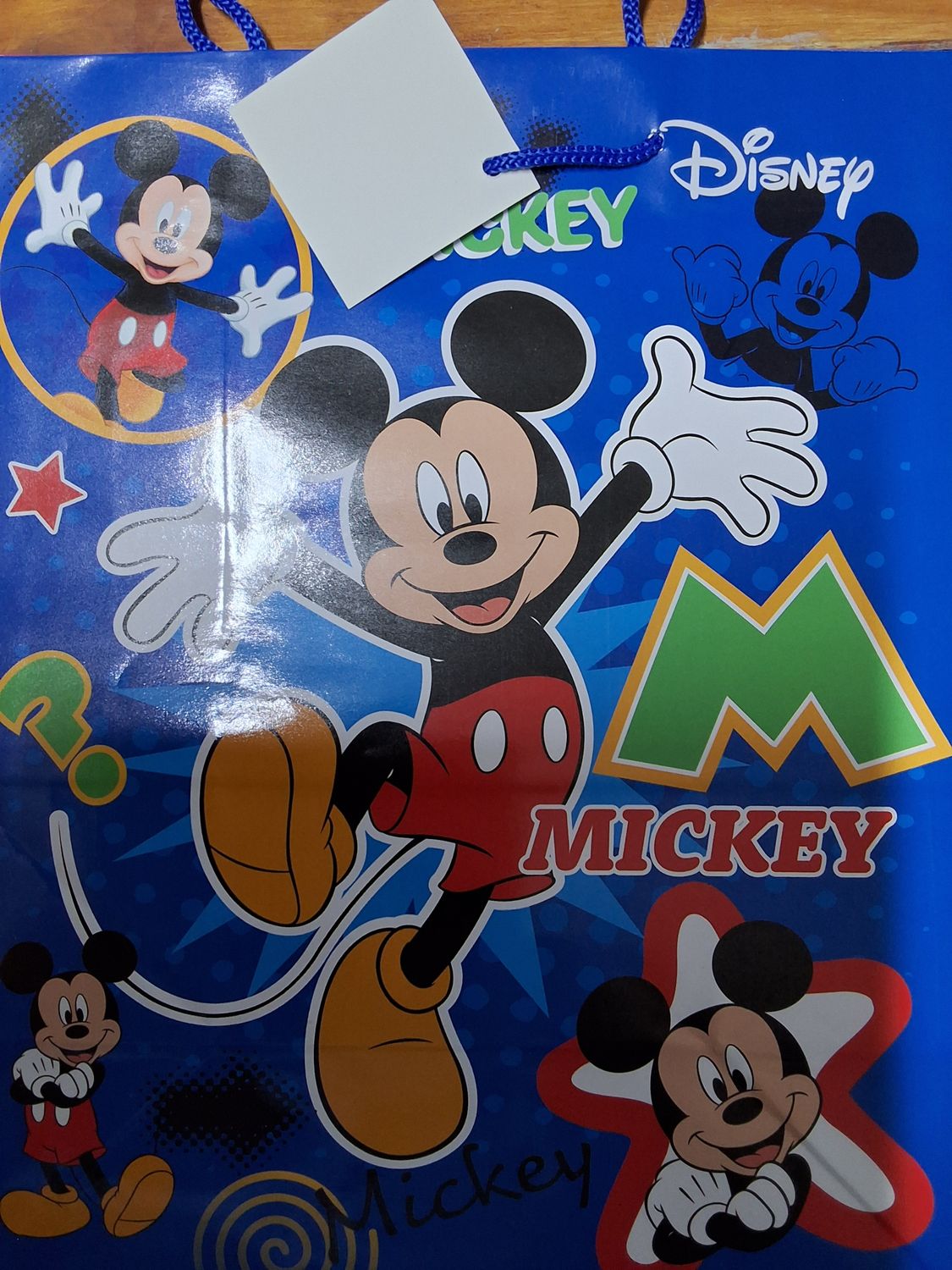 Shopper  Topolino con 9 regali - (5 pezzi)