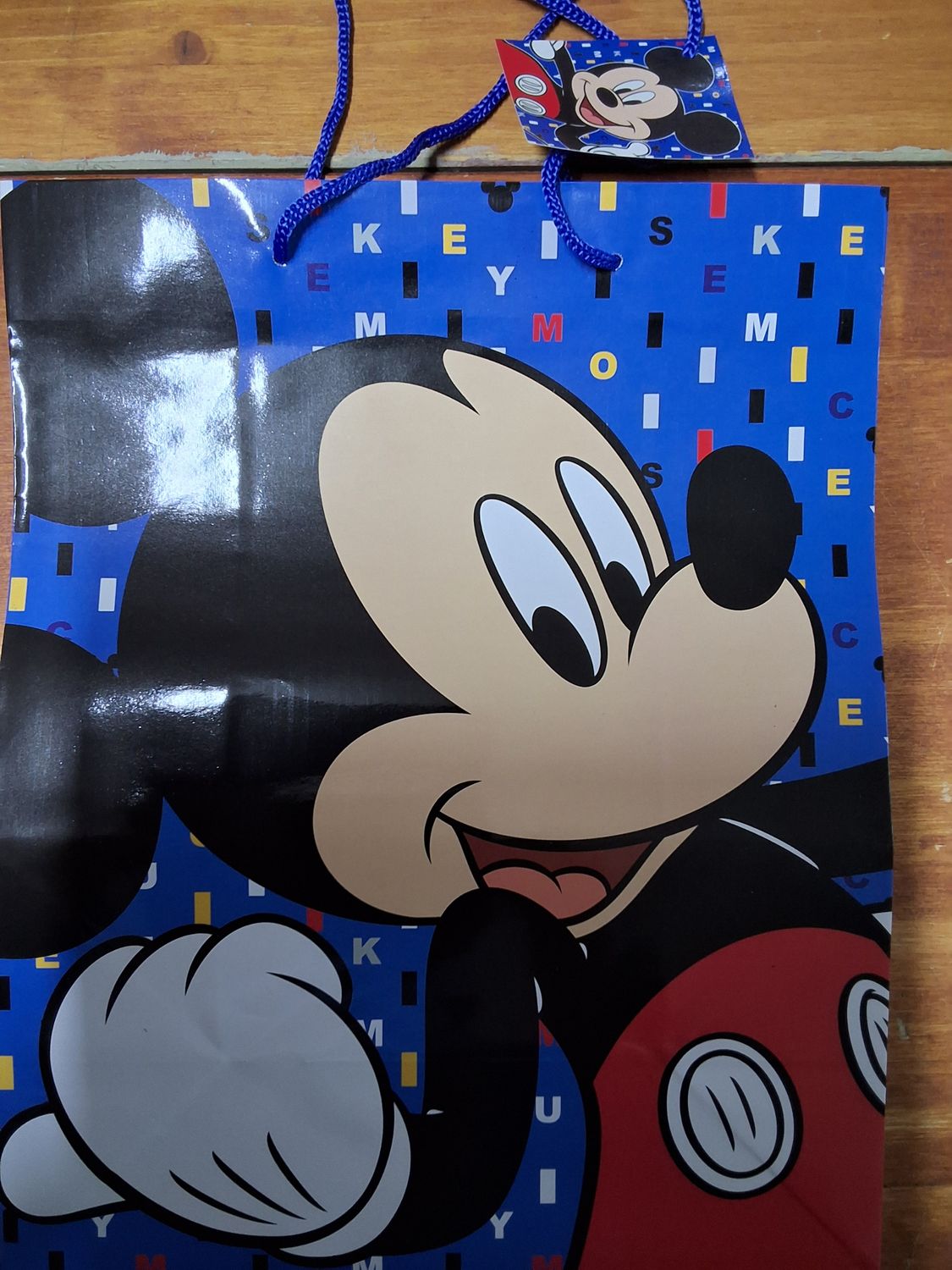 Shopper  Topolino con 9 regali - (5 pezzi)
