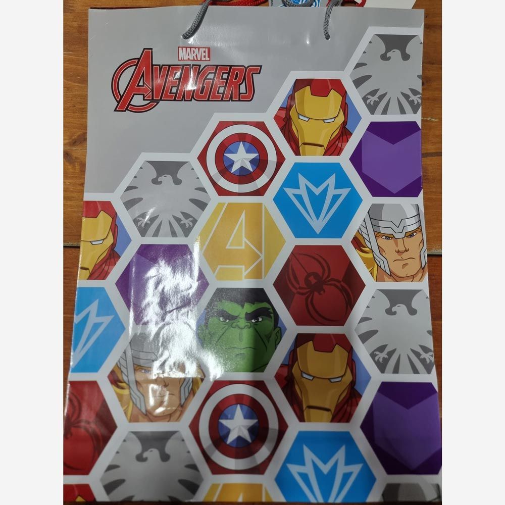 Shopper Avenger con 11 regali  - (5 pezzi)