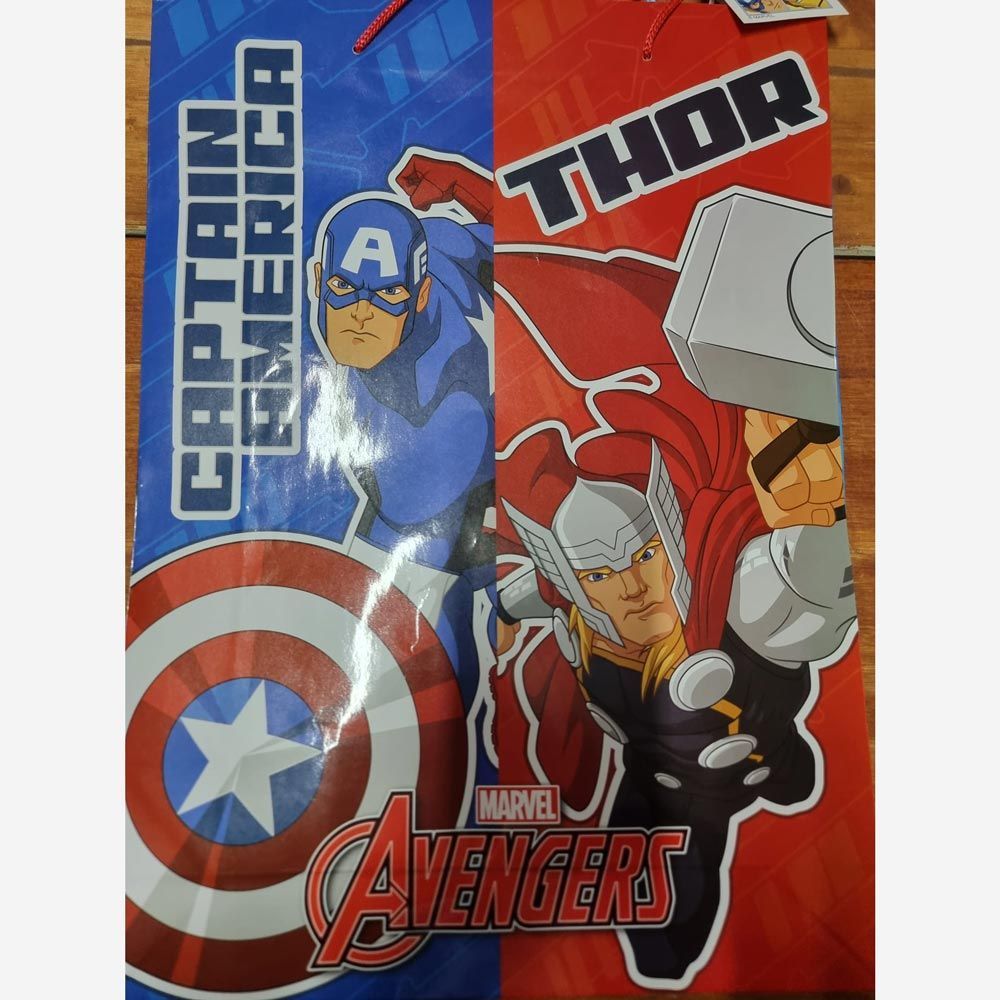 Shopper Avenger con 11 regali  - (5 pezzi)